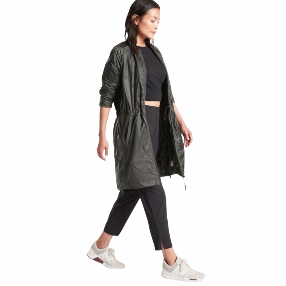 Athleta Olive Summit Insulated Parka